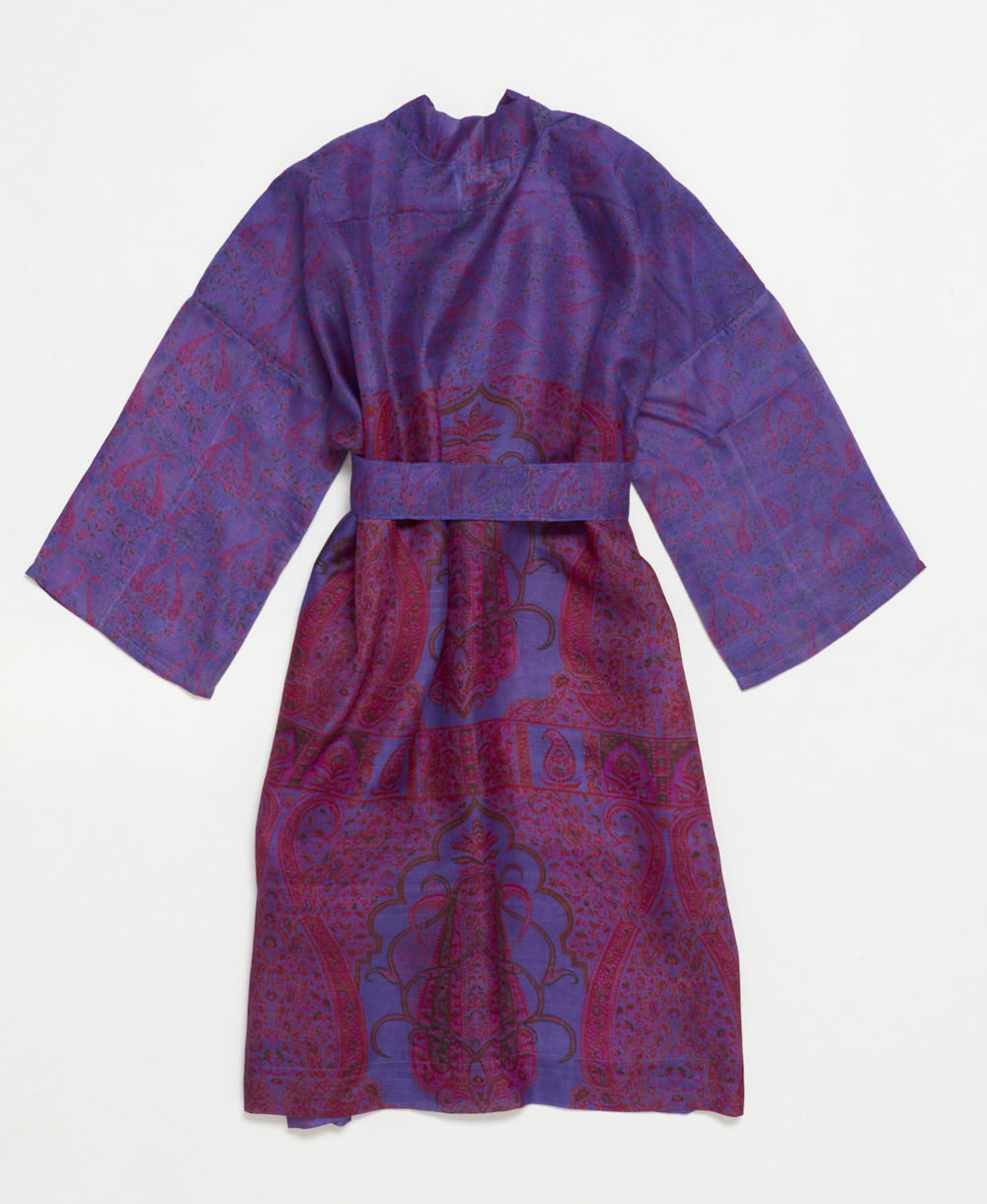 Vintage Silk Robe - L- No. 250420