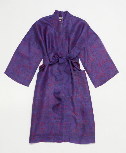 Vintage Silk Robe - L- No. 250420