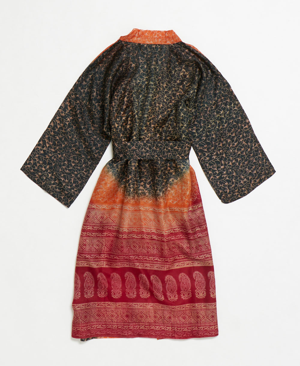 Vintage Silk Robe - S- No. 250602