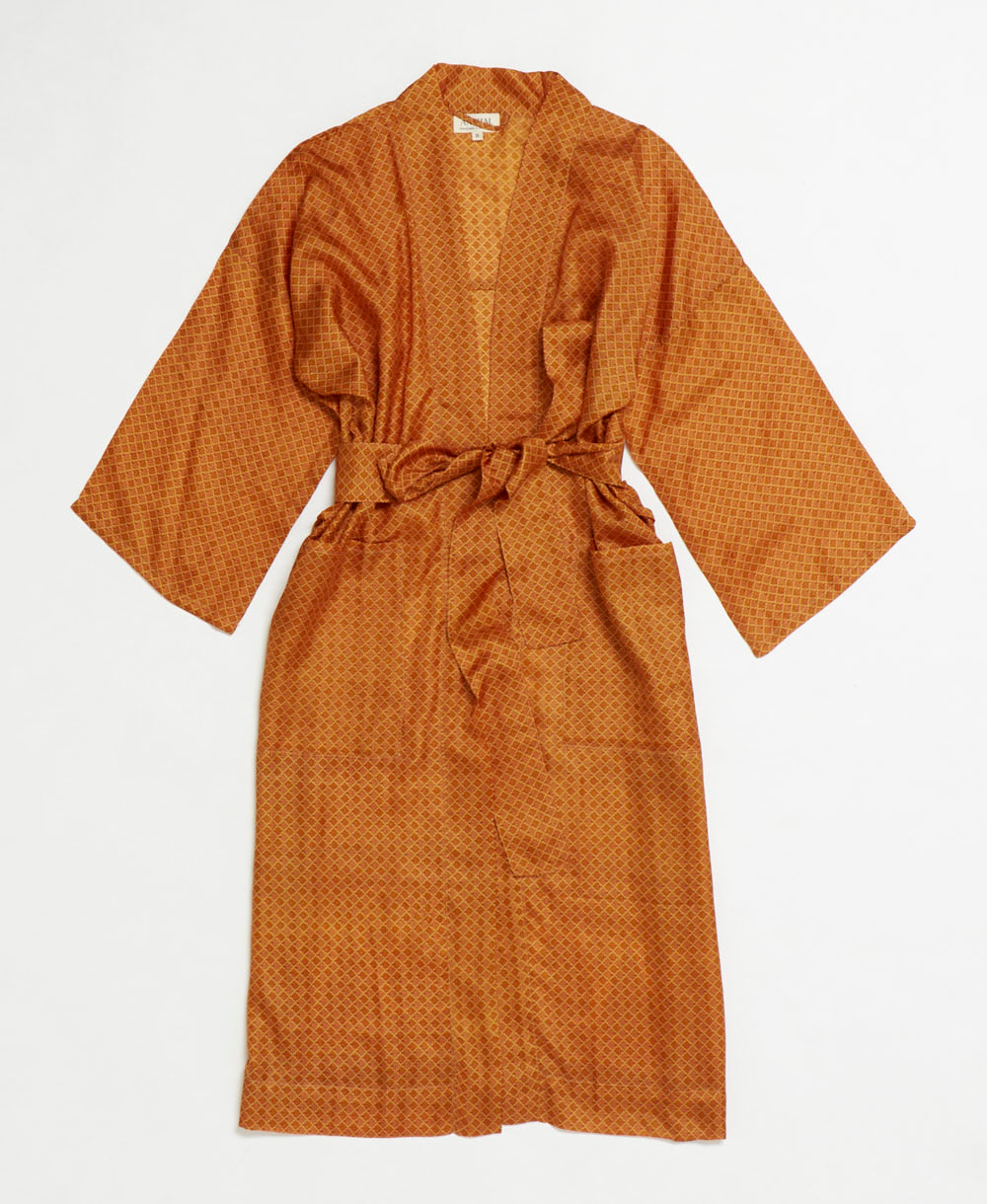 Vintage Silk Robe - S- No. 250605