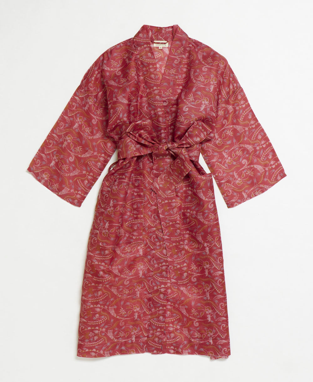 Vintage Silk Robe - S- No. 250607