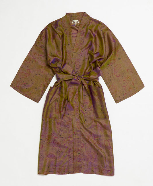 Vintage Silk Robe - M- No. 250612