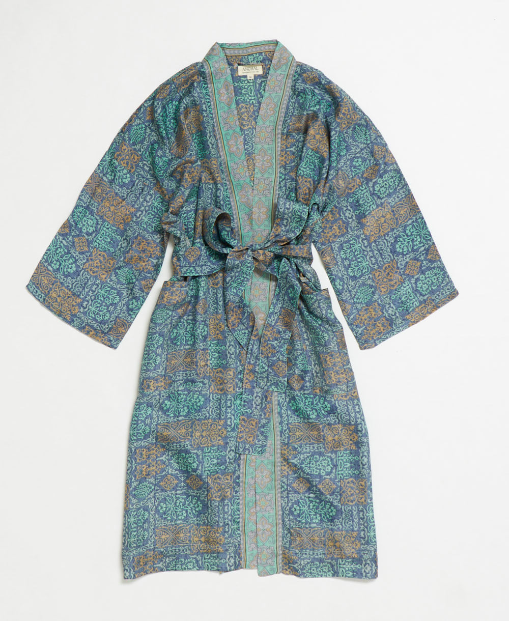 Vintage Silk Robe - M- No. 250616