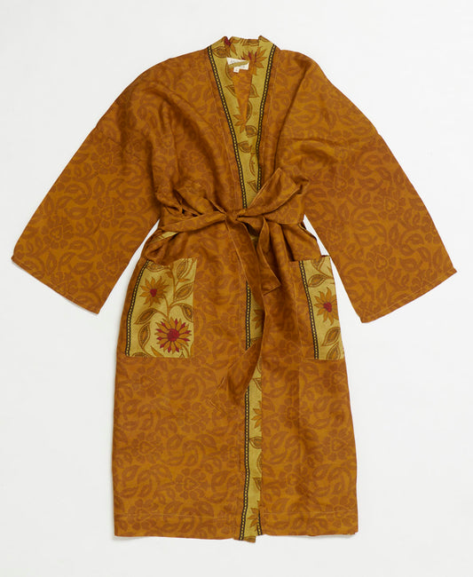 Vintage Silk Robe - L- No. 250620