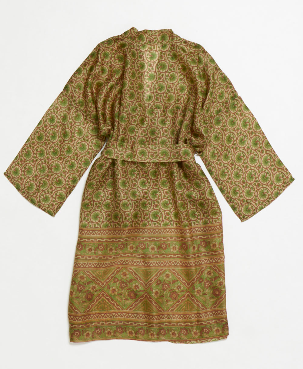 Vintage Silk Robe - L- No. 250621