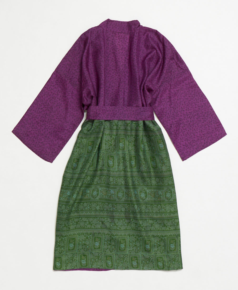 Vintage Silk Robe - L- No. 250622