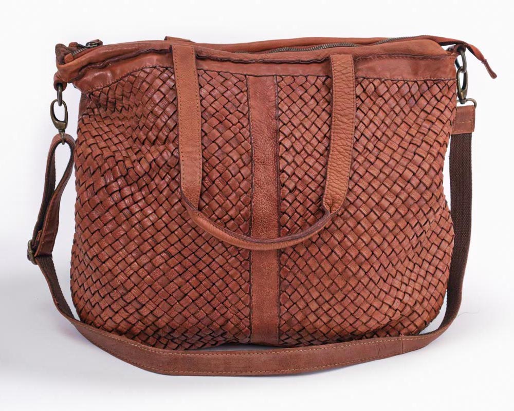 Discover How Artisans Make These Amazing Genuine Woven Leather Bags ...