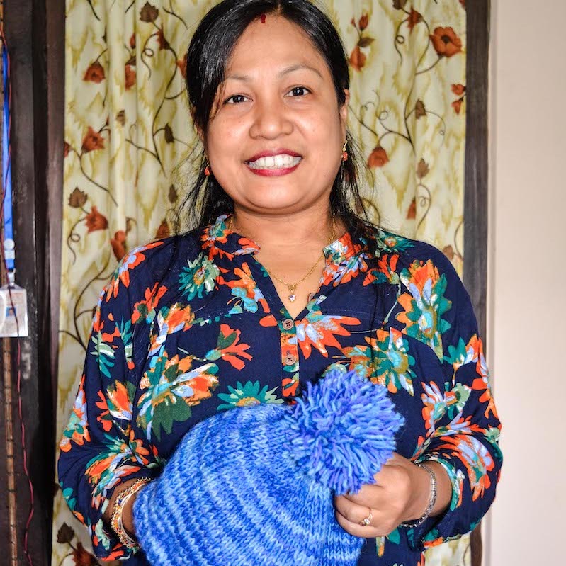 Rita, Knitting Artisan in Nepal