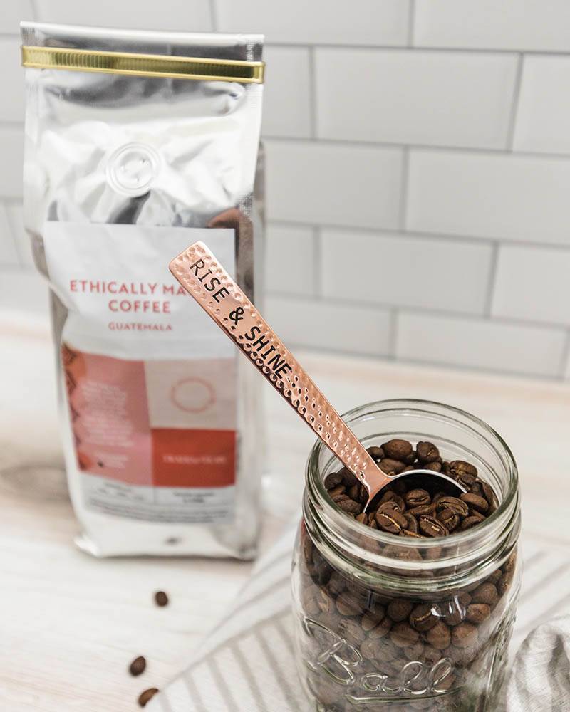 Natalia Blend Coffee with Rise & Shine Coffee Scoop