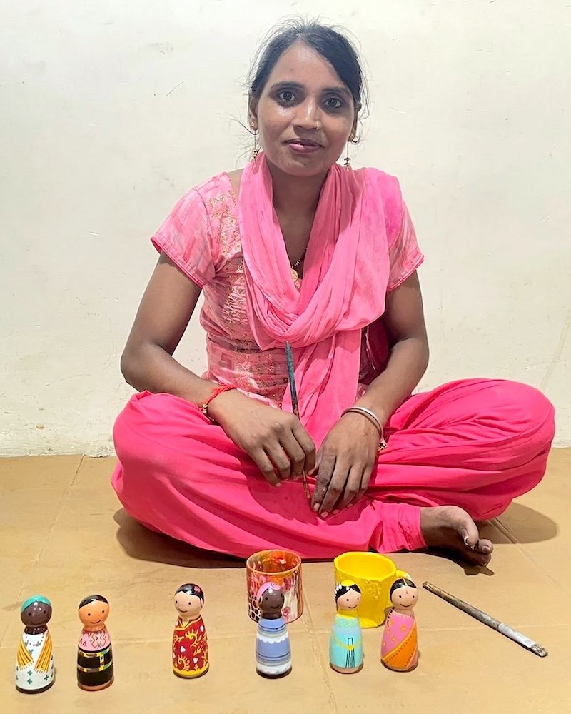 Pinky, World Changing Women Artisan in India