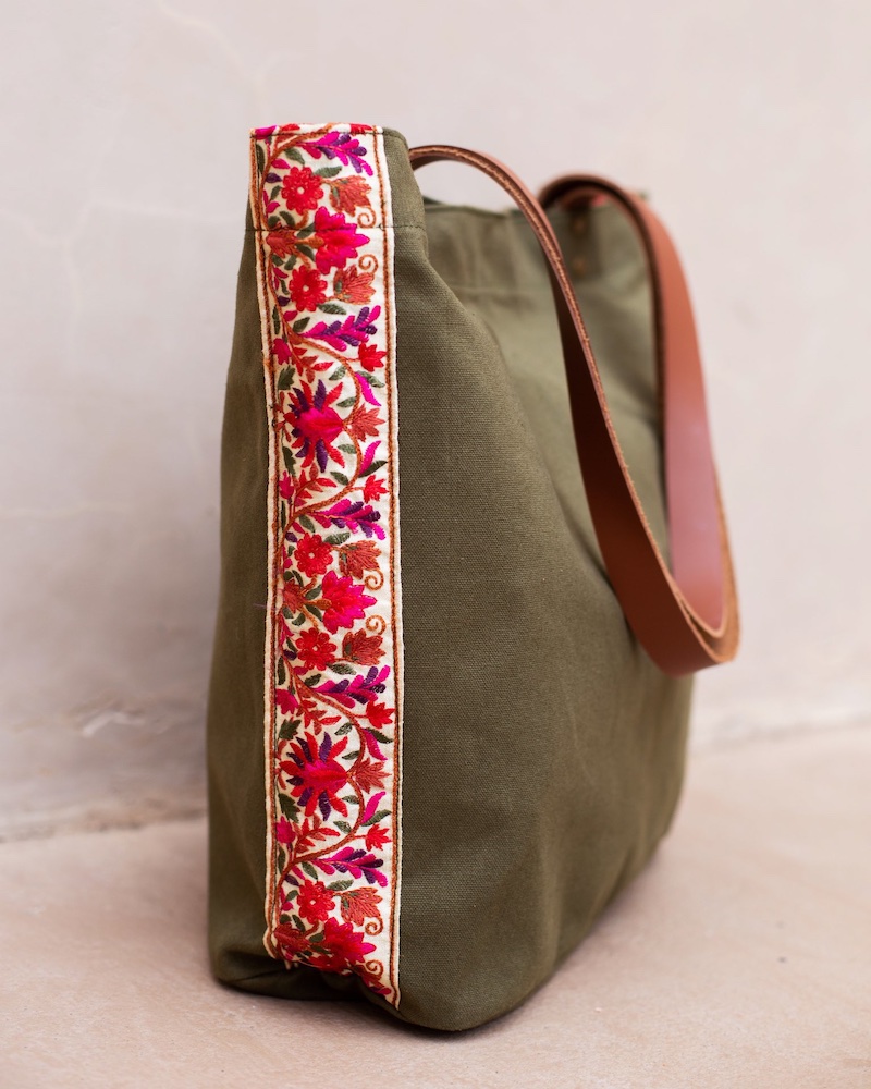 Secret Garden Tote from India