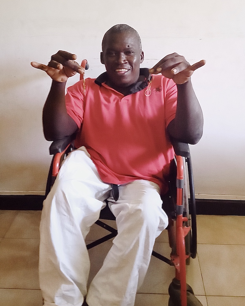 Peter, Differently Abled Jewelry Artisan in Kenya