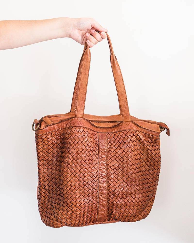 Leather Traveler Bag from India